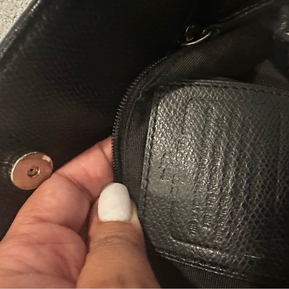 Coach Black Pebbled Leather Tote - Picture 9 of 9